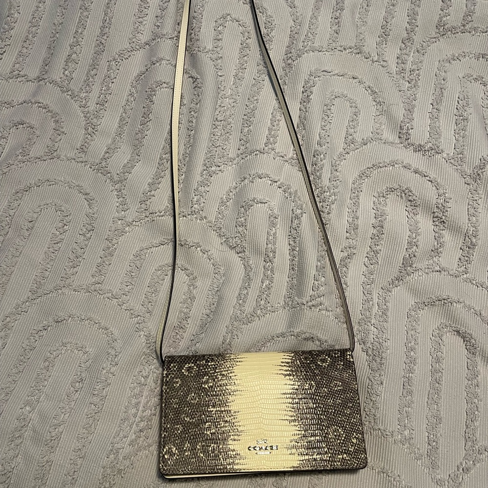 Coach Snakeskin Crossbody